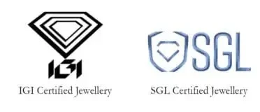 Diamond grading certificate showing cut, color, clarity, and carat details for verified diamond retailers