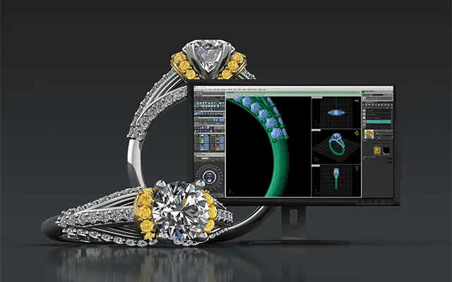 custom jewelry manufacturing process in Surat workshop