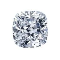 Loose HPHT lab grown diamond – cushion cut with soft square shape and rounded corners