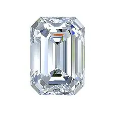 High Clarity Emerald Cut White HPHT Lab Grown Diamond B2B Supply Surat