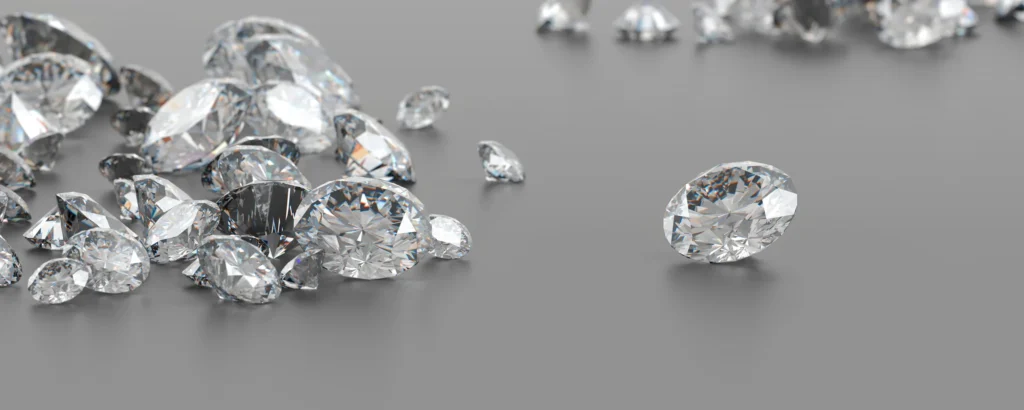 Official moissanite and diamond certification document detailing color, clarity, and cut quality for gemstone verification